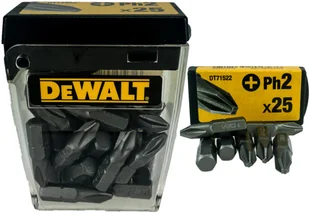 DeWalt Zestaw bitów DeWalt PH2 25 szt. DT71522-QZ - Klucze i nasadki - miniaturka - grafika 2