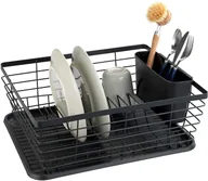 Suszarki do naczyń - Wenko Ociekacz na naczynia DRIP 36 x 30 cm czarny 54766100 - miniaturka - grafika 1