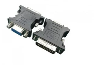 Gembird Adapter DVI-I(M)(24+5)->VGA(15F) czarny A-DVI-VGA-BK - Adaptery i przejściówki - miniaturka - grafika 4