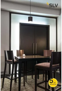 Spotline SLV OCULUS PD wewnętrzna oprawa wisząca single czarna DIM-TO-WARM 2000-3000 K 1004672) SLV 1004672 - Lampy sufitowe - miniaturka - grafika 5