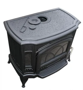 Ekoprojekt 300 Piec wolnostojący koza 10kW K9 z wylotem spalin fi 150 z fajerką i z pogrzebaczem spełnia anty-smogowy 30076623 - Piece wolnostojące - miniaturka - grafika 12