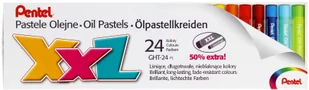 Pentel Pastele olejne XXL 24 kol. GHT-24 - Przybory szkolne - miniaturka - grafika 5