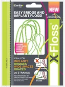 Nici dentystyczne - Piksters PIKSTERS X-FLoss Classic 30szt. -  nici do implantów, mostów i aparatów ortodontycznych (KLASYCZNE) - miniaturka - grafika 1