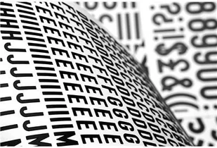 Apli Litery samoprzylepne 40 mm czarne - Papier do drukarek - miniaturka - grafika 6