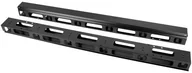 Szafy rack - Lanberg Organizer kabli AK-1207-B pionowy do szaf stojących 27U czarny AK-1207-B - miniaturka - grafika 1