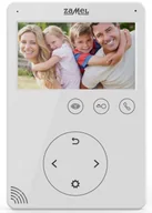 Akcesoria do domofonów i wideodomofonów - Zamel Zamel Wideomonitor z dotykowymi przyciskami 4,3 cala biały VP-816W ENT10000406 ! ENT10000406 - miniaturka - grafika 1