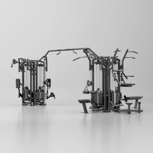 UpForm Wieża 8-stanowiskowa UF-T004 - UpForm UF-T004-k2t4 - Atlasy do ćwiczeń - miniaturka - grafika 2