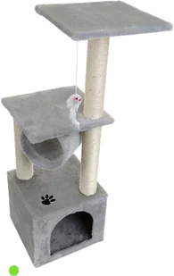 Mersjo Drapak dla kota Double jasnoszary + piłka GRATIS CATDOUBLE - Drapaki dla kotów - miniaturka - grafika 4