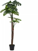 Sztuczne kwiaty - vidaXL Sztuczna monstera z doniczką, 170 cm, zielona - miniaturka - grafika 1