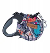 Smycze dla psów - Ami Play Smycz z obudową Adventure S 3m/12kg Abstra - miniaturka - grafika 1