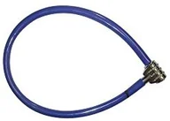 Akcesoria rowerowe - Master Lock Combination 3 Digit Fixed Rigid Steel (Pack of 6 Colours) Cable Lock Multicoloured, 550 MM LKM8631 - miniaturka - grafika 1