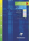 Wkłady do segregatora - Clairefontaine 1731 °C wkłady do kołonotatnika DIN A4 (francuska linie, 50 kartek, 210 X 297 MM) Biały, do wyboru 175112C - miniaturka - grafika 1