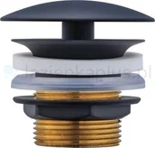 Korki do umywalek - Duravit korek do umywalki czarny 0050244600 - miniaturka - grafika 1