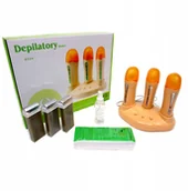 Depilacja - Podgrzewacz wosku z potrójną bazą + akcesoria 3B - miniaturka - grafika 1