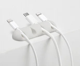 BlueLounge CableDrop multi uchwyt na 4 kable 2 szt biały ARBLLAPLCABDRM2 - Maskownice do kabli - miniaturka - grafika 11