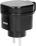 Systemy inteligentnych domów - Gniazdo sieciowe zewnętrzne ORNO Smart Home sterowane bezprzewodowo, z odbiornikiem radiowym, IP44 OR-SH-1733 - miniaturka - grafika 1