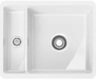 Zlewozmywaki - Franke Kubus KBK 160 biały polarny 126.0380.009 - miniaturka - grafika 1