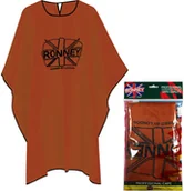 Peleryny fryzjerskie - Peleryna fryzjerska długa Ronney długa kolor ceglany 00295 - miniaturka - grafika 1