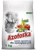 Nawozy ogrodnicze - Azofoska Nawóz granulowany ogrodniczy worek 1 kg (5900498013818) - miniaturka - grafika 1
