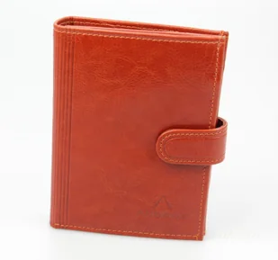 Andrus Portfel Męski Skórzany (PL) Skóra Licowa Duży Pionowy Z Zapięciem Dwa Skrzydełka Poziomy Suwak - Portfele - miniaturka - grafika 11