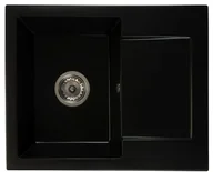 Zlewozmywaki - Brado Zlewozmywak granitowy DONZO czarny mat donzoczm - miniaturka - grafika 1