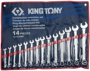 KING TONY metryczny, zestaw 14 1214 MR-torba na narzędzia 1214MR - Akcesoria do elektronarzędzi - miniaturka - grafika 4