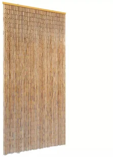 VidaXL Zasłona na drzwi, bambusowa, 90 x 220 cm 43721 VidaXL - Moskitiery - miniaturka - grafika 2