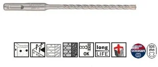 Bosch WIERTŁA SDS-PLUS-5X 12X200X260MM - Wiertła - miniaturka - grafika 2