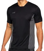 Gadżety dla kibiców - Under Armour koszulka męska Challenger II Training Top z krótkim rękawem, czarny, MD 1314552-001 - miniaturka - grafika 1