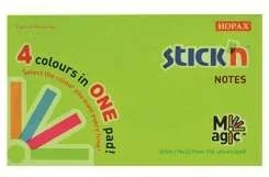 Ateneum Notes samoprzylepny Magic pad neon mix 76x127mm - Notesy i bloczki - miniaturka - grafika 4