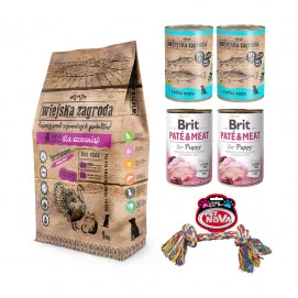 Wiejska Zagroda Indyk z jabłkiem 9 kg - Sucha karma dla psów - miniaturka - grafika 2