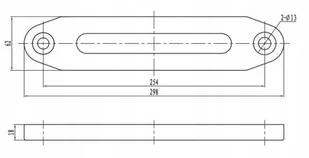 Aluminiowa prowadnica ślizgowa liny syntetycznej AHF10000 - Akcesoria do hydrauliki siłowej - miniaturka - grafika 3