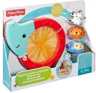 Fisher Price Kąpielowy słonik CMY23 - Zabawki do kąpieli - miniaturka - grafika 4