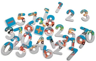 Scratch Europe Magnesy, magnetyczne Cyferki Miasto, Scratch 6181067 - Tablice i flipcharty - miniaturka - grafika 3