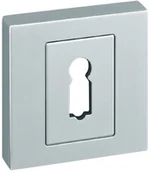 Klamki - Nomet Tarczka drzwiowa Tom na klucz chrom matowy - miniaturka - grafika 1