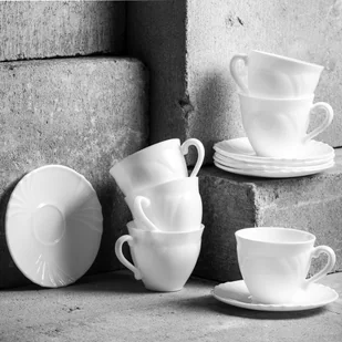 Arcoroc Filiżanka ze spodkiem 220ml | CADIX 37784 - Wyposażenie lokali gastronomicznych - miniaturka - grafika 2