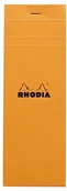 Notesy i bloczki - Clairefontaine Rhodia notatnik zszyte i mikroperforiert, pomarańczowy 8200C - miniaturka - grafika 1