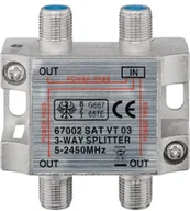 Złącza, przejściówki, adaptery - Pro Pro SAT-splitter 3-way 4040849670022 - miniaturka - grafika 1