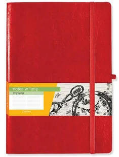 Antra Notes Impresja B5 Linia Czerwony - Szkolne artykuły papiernicze - miniaturka - grafika 2