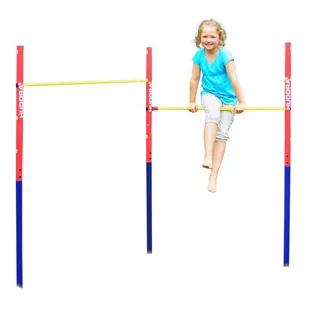Hudora Hudora drążek gimnastyczny podwójny Fabian 100kg - Place zabaw - miniaturka - grafika 2