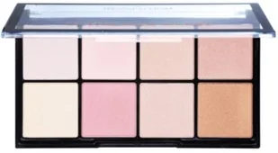 Makeup Revolution Paletka rozświetlaczy - Ultra Pro Glow Paletka rozświetlaczy - Ultra Pro Glow - Rozświetlacze do twarzy i ciała - miniaturka - grafika 3