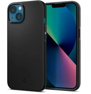 Spigen nakładka Thin Fit do iPhone 13 czarna - Etui i futerały do telefonów - miniaturka - grafika 10