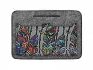 Kosmetyczki, organizery i kuferki - Sunlovers Sunlovers, Organizer filcowy do torebki, Boho, 7x26,5x19 cm - miniaturka - grafika 1