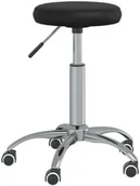 Fotele i krzesła biurowe - vidaXL Obrotowe krzesło biurowe, czarne, obite sztuczną skórą - miniaturka - grafika 1