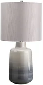 Lampy stojące - Elstead Lighting Lampa stołowa Bacari Small ceramiczna oprawa w kolorze niebiesko-szarym BACARI/TL SM - miniaturka - grafika 1