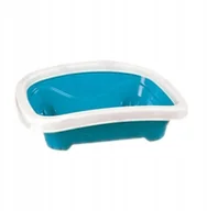 Kuwety dla kotów - Argi Kuweta Dla Kota Na Żwirek Niebieska M - miniaturka - grafika 1