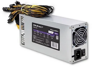 Qoltec Zasilacz PCI-E 1800W | 80 Plus Platinum | Gaming Miner 50349 - Zasilacze komputerowe - miniaturka - grafika 2