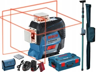 BOSCH LASER GLL 3-80 C + BM1 + L-BOXX - Inne urządzenia pomiarowe - miniaturka - grafika 3