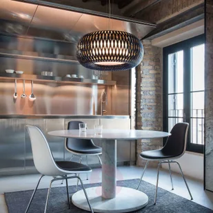 Slamp Kalatos lampa wisząca, czarna/złota/biała - Lampy sufitowe - miniaturka - grafika 5