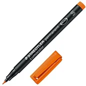 Foliopisy - Staedtler 313 Lumocolor pisak uniwersalny S-koronka, trwałe, około 0.4 MM, 10 sztuk w kartonie Kabura, pomarańczowy 313-4 - miniaturka - grafika 1